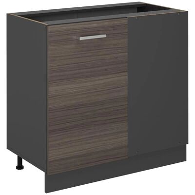 Vicco R-Line Eckschrank - Verstellbare Füße - Modernes Grau Vicco R-Line Eckschrank - Verstellbare Füße - Modernes Grau