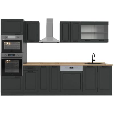 Vicco R-Line Küchenschrank - Anthrazit - 300cm Vicco R-Line Küchenschrank - Anthrazit - 300cm