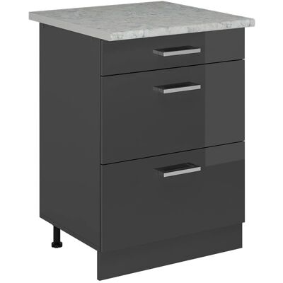 Vicco Regal Armoire de Cuisine avec Tiroir - Mobilier de Cuisine - Publicité Vicco Regal Armoire de Cuisine avec Tiroir - Mobilier de Cuisine - Publicité