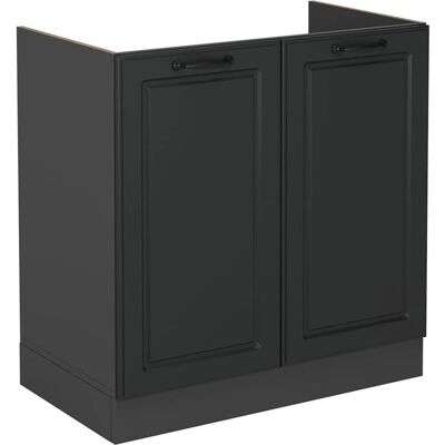 Vicco R-Line Armoire de cuisine - Anthracite - 80cm - Publicité Vicco R-Line Armoire de cuisine - Anthracite - 80cm - Publicité