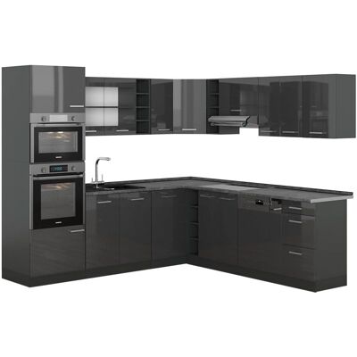 Cuisine d'angle Vicco R-Line - Modules Ajustables - Design Moderne - Publicité Cuisine d'angle Vicco R-Line - Modules Ajustables - Design Moderne - Publicité