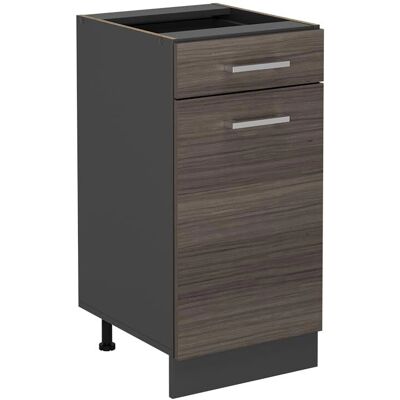 Vicco Meuble bas de cuisine R-Line - Gris noble - 40cm - Publicité Vicco Meuble bas de cuisine R-Line - Gris noble - 40cm - Publicité