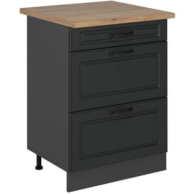 Armoire de cuisine R-Line Vicco - Anthracite - 60cm - Publicité Armoire de cuisine R-Line Vicco - Anthracite - 60cm - Publicité
