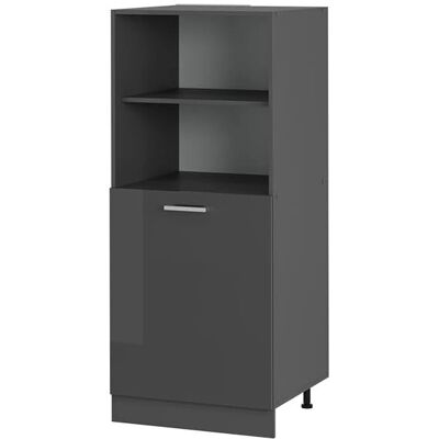 Vicco R-Line Einbauherdschrank - Anthrazit Hochglanz Vicco R-Line Einbauherdschrank - Anthrazit Hochglanz