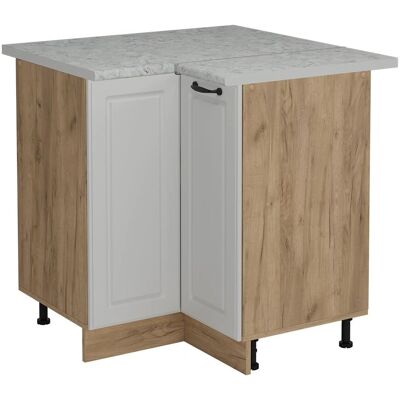 Vichy Vicco Armario de esquina R-Line - Blanco Landhaus/Roble Dorado - 75.6cm Vichy Vicco Armario de esquina R-Line - Blanco Landhaus/Roble Dorado - 75.6cm