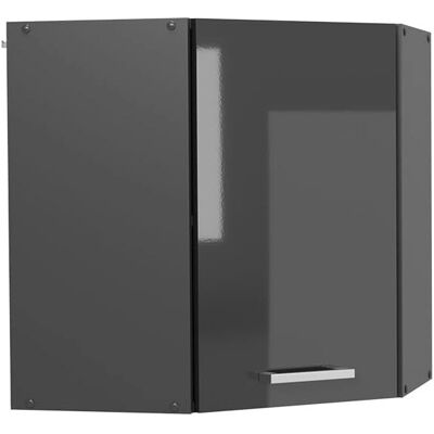 VICCO R-Line Armoire Murale - Anthracite Brillant - 57cm - Publicité VICCO R-Line Armoire Murale - Anthracite Brillant - 57cm - Publicité