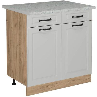 Gabinete de Cocina Vicco R-Line - 80cm, Blanco, Ajustable Gabinete de Cocina Vicco R-Line - 80cm, Blanco, Ajustable