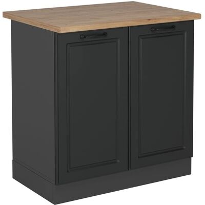 Vichy R-Line Armoire de Cuisine - Modulaire, 80cm, Anthracite - Publicité Vichy R-Line Armoire de Cuisine - Modulaire, 80cm, Anthracite - Publicité