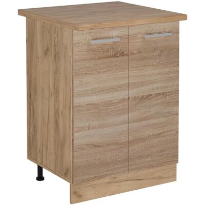 Vichy R-Line Küchenunterschrank - Sonoma/Goldkraft Eiche - 60cm Vichy R-Line Küchenunterschrank - Sonoma/Goldkraft Eiche - 60cm
