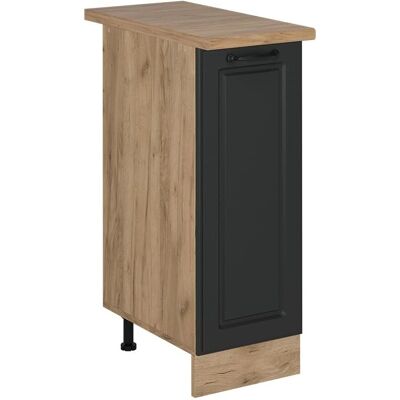 Vichy Vicco R-Line Apothekerschrank - Anthrazit Landhaus/Goldkraft Eiche Vichy Vicco R-Line Apothekerschrank - Anthrazit Landhaus/Goldkraft Eiche