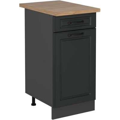 Armoire de cuisine R-Line Vicco - Anthracite, 40 cm, Chêne - Publicité Armoire de cuisine R-Line Vicco - Anthracite, 40 cm, Chêne - Publicité