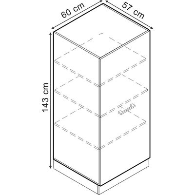 Vichy Armario para horno empotrado R-Line - Cocina Vichy Armario para horno empotrado R-Line - Cocina