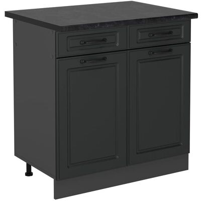 Vichy R-Line Küchenunterschrank - Anthrazit - 80cm Vichy R-Line Küchenunterschrank - Anthrazit - 80cm