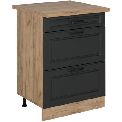 Vichy Mueble de cocina R-Line - PT Carvalho, Antracite - 60cm Vichy Mueble de cocina R-Line - PT Carvalho, Antracite - 60cm