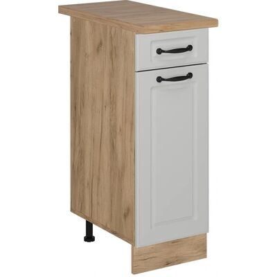 Armoire de cuisine Vicco R-Line - Blanc, 30cm, Pieds réglables - Publicité Armoire de cuisine Vicco R-Line - Blanc, 30cm, Pieds réglables - Publicité