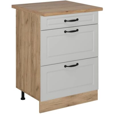 Meuble de cuisine R-Line - 60cm Blanc maison de campagne VICCO - Publicité Meuble de cuisine R-Line - 60cm Blanc maison de campagne VICCO - Publicité