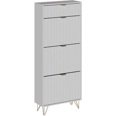 Vichy Helge Armoire à Chaussures Blanche - Rangement à Chaussures - Publicité Vichy Helge Armoire à Chaussures Blanche - Rangement à Chaussures - Publicité
