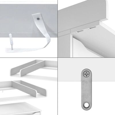 Vicco - Wicko - Blanc - Changing pad - Publicité Vicco - Wicko - Blanc - Changing pad - Publicité