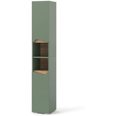 Vichy Marelle - Armoire de bain - Vert/Artisan - 30x180 cm - Publicité Vichy Marelle - Armoire de bain - Vert/Artisan - 30x180 cm - Publicité