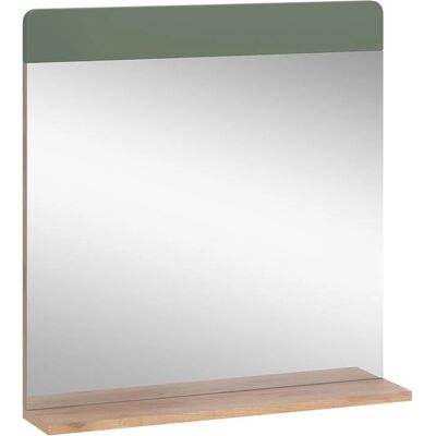 Vichy Izan Badezimmerspiegel - Platzsparend, Natürliches Glas, 60x62cm Vichy Izan Badezimmerspiegel - Platzsparend, Natürliches Glas, 60x62cm