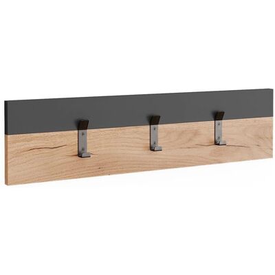 Vichy Orlando Perchero de pared - 3 ganchos, 60cm Vichy Orlando Perchero de pared - 3 ganchos, 60cm