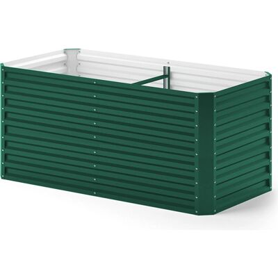 OK-Living Hochbeet - 180 x 90 cm - Ergonomisch, Stahl, Grün OK-Living Hochbeet - 180 x 90 cm - Ergonomisch, Stahl, Grün