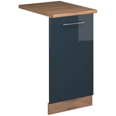 Vichy Geschirrspüler Panel - 45cm - Dunkelblau Hochglanz/Goldkraft Eiche - Geschirrspüler Zubehör Vichy Geschirrspüler Panel - 45cm - Dunkelblau Hochglanz/Goldkraft Eiche - Geschirrspüler Zubehör