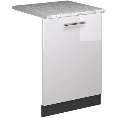 Vichy Fame-Line Geschirrspüler Panel - Hochglanz Weiß/Anthrazit - 60 cm Vichy Fame-Line Geschirrspüler Panel - Hochglanz Weiß/Anthrazit - 60 cm