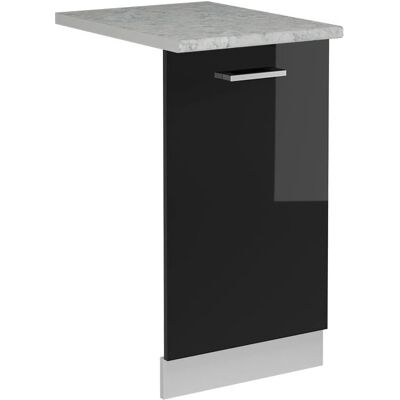 Vichy R-Line Geschirrspüler Frontplatte - Schwarz Hochglanz/Weiß - 45 cm Vichy R-Line Geschirrspüler Frontplatte - Schwarz Hochglanz/Weiß - 45 cm