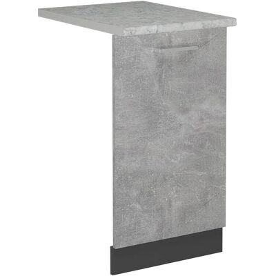 Vicco R-Line Geschirrspülerblende - Anthrazit/Beton - 45cm Vicco R-Line Geschirrspülerblende - Anthrazit/Beton - 45cm