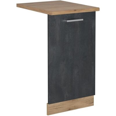 Vichy R-Line Panel - 45cm Schwarz Beton/Gold Eiche - Geschirrspüler Zubehör Vichy R-Line Panel - 45cm Schwarz Beton/Gold Eiche - Geschirrspüler Zubehör