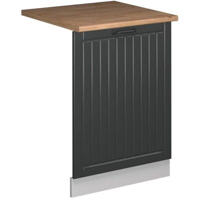 Vicco - Anpassbares Küchenmodul - 60 cm Geschirrspüler Panel - Anthrazit Vicco - Anpassbares Küchenmodul - 60 cm Geschirrspüler Panel - Anthrazit