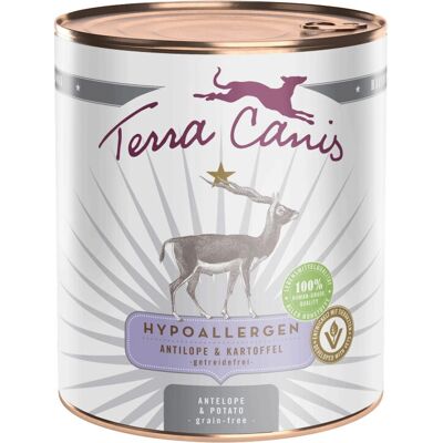 Terra Canis - HYPOALLERGEN - Antilope - Patate - Dog Food - Publicité Terra Canis - HYPOALLERGEN - Antilope - Patate - Dog Food - Publicité