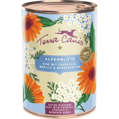 Terra Canis 140027 Abricot Bœuf Pomme de terre nourriture pour chiens - Publicité Terra Canis 140027 Abricot Bœuf Pomme de terre nourriture pour chiens - Publicité