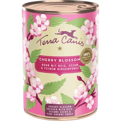 Terra Canis - Flower Menu Cherry Blossom - Cherry Blossom - Poulet Riz - Dog Food - Publicité Terra Canis - Flower Menu Cherry Blossom - Cherry Blossom - Poulet Riz - Dog Food - Publicité