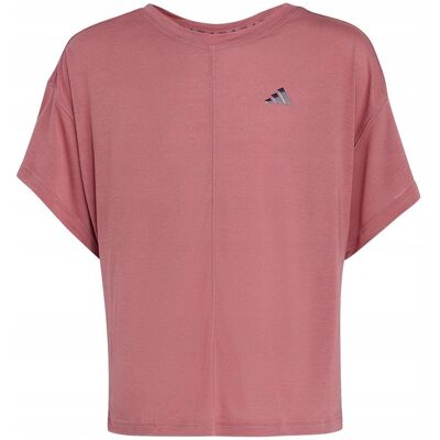 Koszulka Adidas Różowa Całoroczna Męska - Odzież Sportowa, Model IC0323 Koszulka Adidas Różowa Całoroczna Męska - Odzież Sportowa, Model IC0323