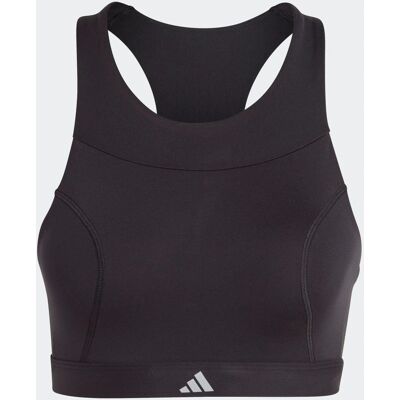 adidas Running Średni wsparcie biustonosz - Czarny adidas Running Średni wsparcie biustonosz - Czarny