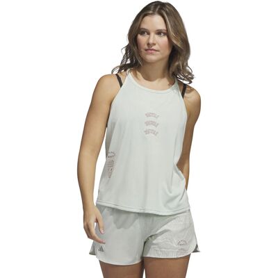 adidas Run For The Oceans Grünes Tanktop - Sportswear adidas Run For The Oceans Grünes Tanktop - Sportswear