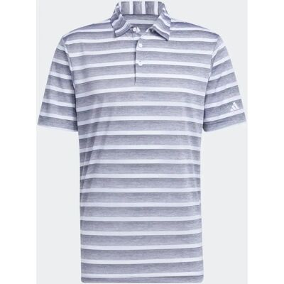 adidas Zweifarbig gestreiftes Golf Poloshirt - Grau - Poloshirt adidas Zweifarbig gestreiftes Golf Poloshirt - Grau - Poloshirt