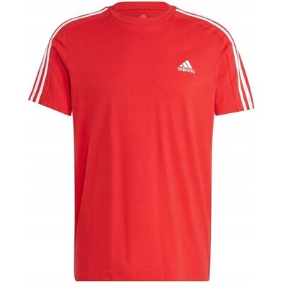 Adidas - IC9339 - Czerwony - Mężczyźni - Koszulka Adidas - IC9339 - Czerwony - Mężczyźni - Koszulka