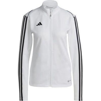 Damski dres treningowy Adidas Tiro 23 Liga HS3513 biały przez cały rok Damski dres treningowy Adidas Tiro 23 Liga HS3513 biały przez cały rok