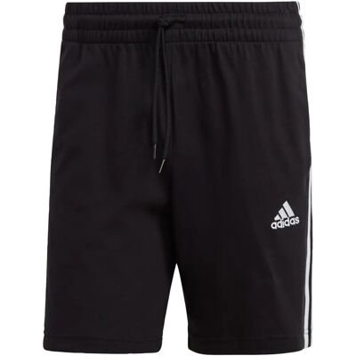 adidas Essentials 3 Stripes Shorts - Svart/Vit - Shorts adidas Essentials 3 Stripes Shorts - Svart/Vit - Shorts