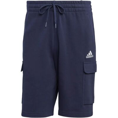adidas French Terry Cargoshorts - Blau adidas French Terry Cargoshorts - Blau