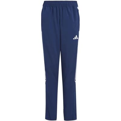 adidas Tiro 23 League Unisex Gebreide Voetbalbroekjes - Blauw adidas Tiro 23 League Unisex Gebreide Voetbalbroekjes - Blauw
