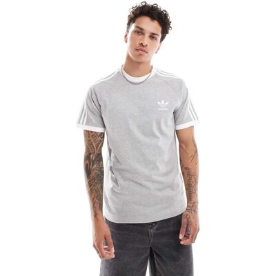 Adidas Adicolor Classics 3-Stripes T-Shirt - 3-Streifen (IA4848) grau Adidas Adicolor Classics 3-Stripes T-Shirt - 3-Streifen (IA4848) grau
