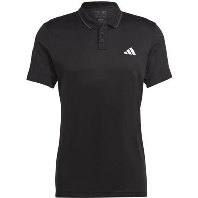 adidas Svart tennispoloshirt - Slim fit prestanda adidas Svart tennispoloshirt - Slim fit prestanda