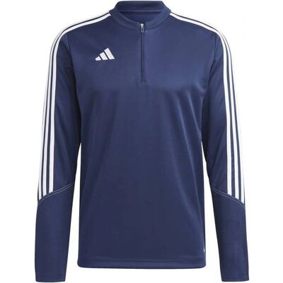 Adidas Tiro 23 HZ0174 Ganzjähriges Herren-Training in Weiß/Navy/Blau - Trainingsshirt Adidas Tiro 23 HZ0174 Ganzjähriges Herren-Training in Weiß/Navy/Blau - Trainingsshirt