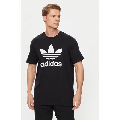 adidas ADICOLOR CLASSICS TREFOIL T-Shirt - Svart - Unisex adidas ADICOLOR CLASSICS TREFOIL T-Shirt - Svart - Unisex