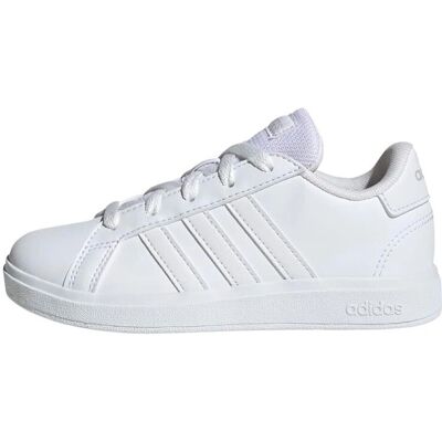 adidas Baskets Grand Court Lifestyle Tennis Lace-Up - Blanc adidas Baskets Grand Court Lifestyle Tennis Lace-Up - Blanc