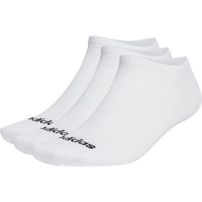 adidas HT3447 White Cotton Recycled Ankle Socks - Socks 3 Pack adidas HT3447 White Cotton Recycled Ankle Socks - Socks 3 Pack
